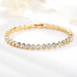 14k Gold Filled Tennis Bracelet 3mm 4mm Cubic Zirconia Classic Tennis Link Bracelets For Women Girls - Katana's Karats