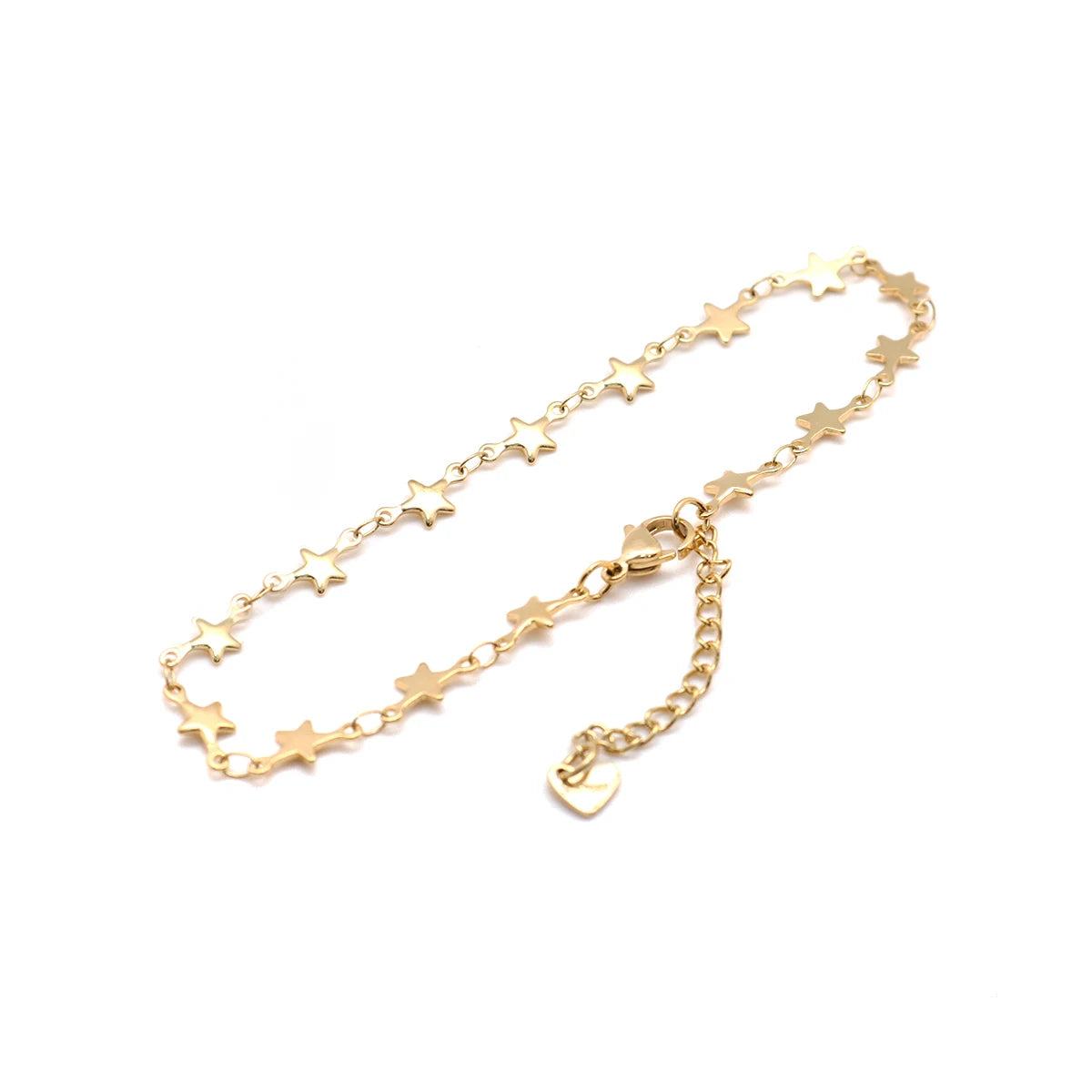 304 Stainless Steel Anklet For Women Gold Color Round Chain Anklet Leg Bracelets on the leg Jewelry Women Accessories, 1 Piece