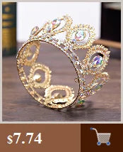 DIEZI Korean Luxury Crystal Bracelet For Women Wedding Gift Gold Silver Color Metal Roman Chain Bracelets Bangles Jewelry