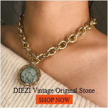 DIEZI Korean Luxury Crystal Bracelet For Women Wedding Gift Gold Silver Color Metal Roman Chain Bracelets Bangles Jewelry