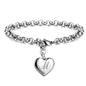 New 925 Sterling silver noble Heart 26 Letteres chain Bracelets for women Fashion Designer brand party wedding Jewelry gifts