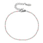 ZMZY Fresh Color Thin Link Chain New Collocation Fashion Stainless Steel Bracelets For Women Lucky Jewelry Gifts