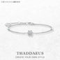 Bracelet Snowflake Brand New Link Chain 925 Sterling Silver Trendy Jewelry Winter Gift For Women